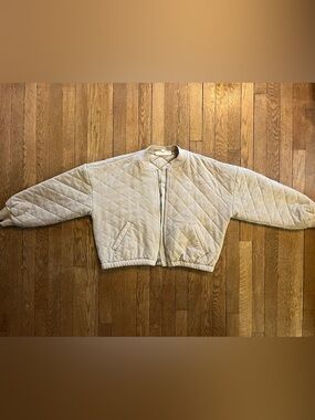 BB Dakota by Steve Madden, Quilted Jacket in Light Tan